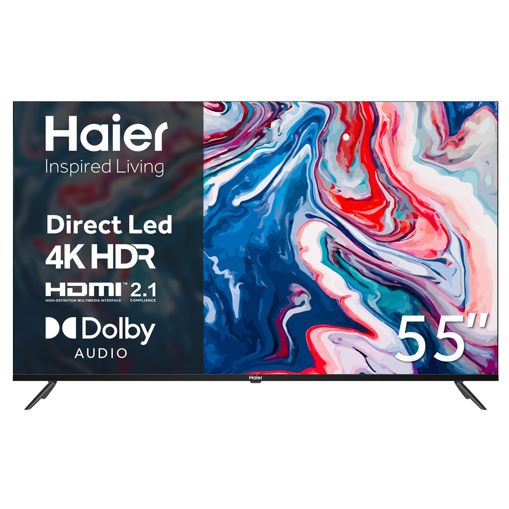 Телевізор Haier H55K801UG - зображення 1