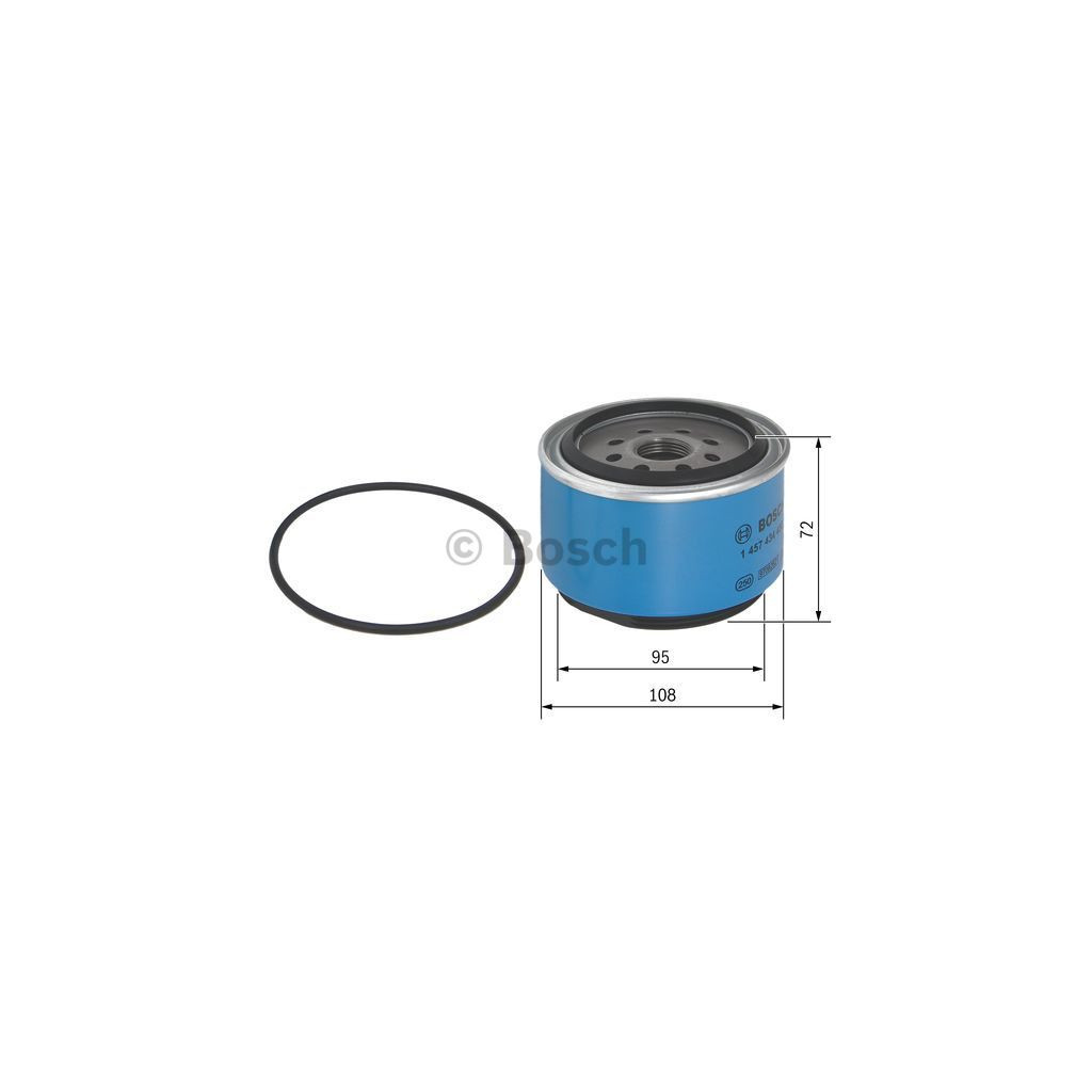 Фільтр паливний Bosch 1 457 434 450 - зображення 1