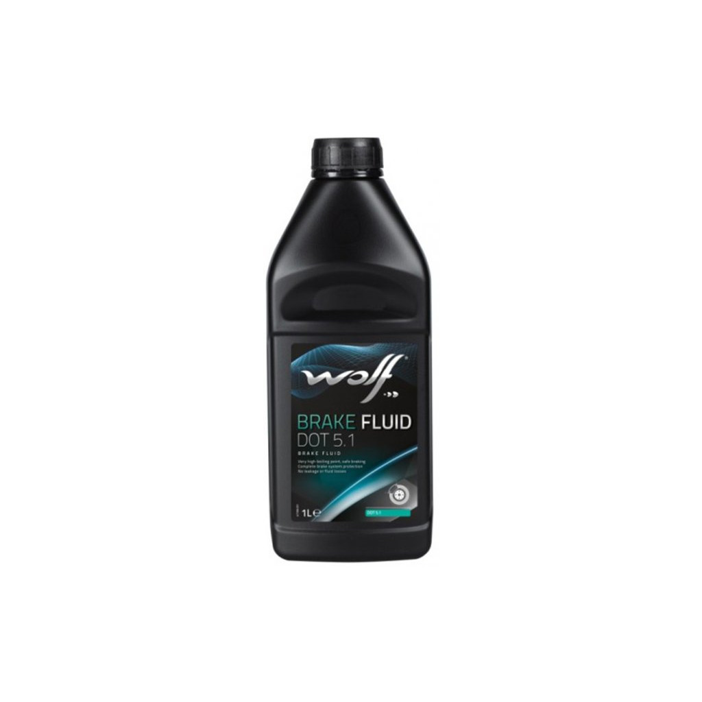 Гальмівна рідина Wolf BRAKE FLUID DOT 5.1 1л (8308307) - зображення 1