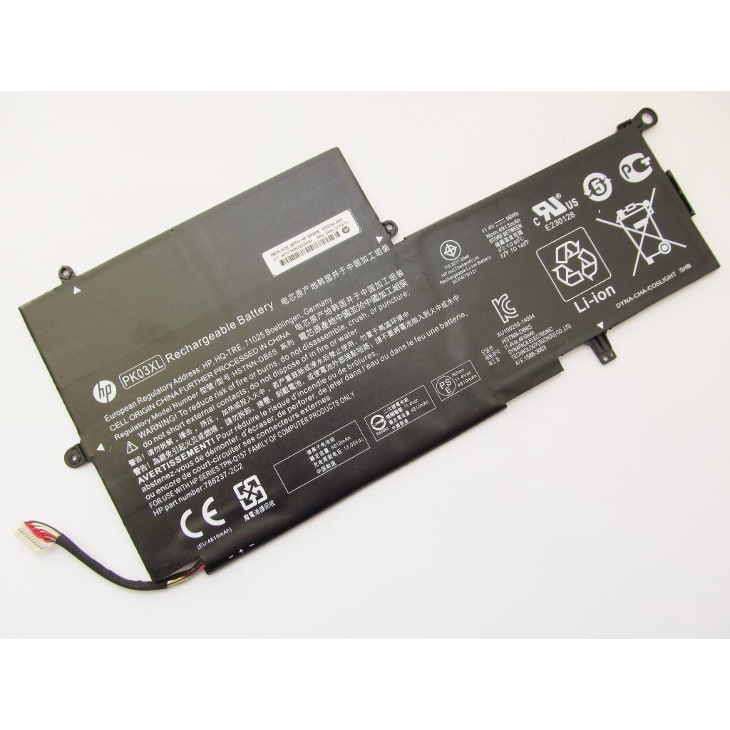 Акумулятор до ноутбука HP Spectre x360 13-4100 PK03XL, 4810mAh (56Wh), 3cell, 11.4V, L (A47430) - зображення 2