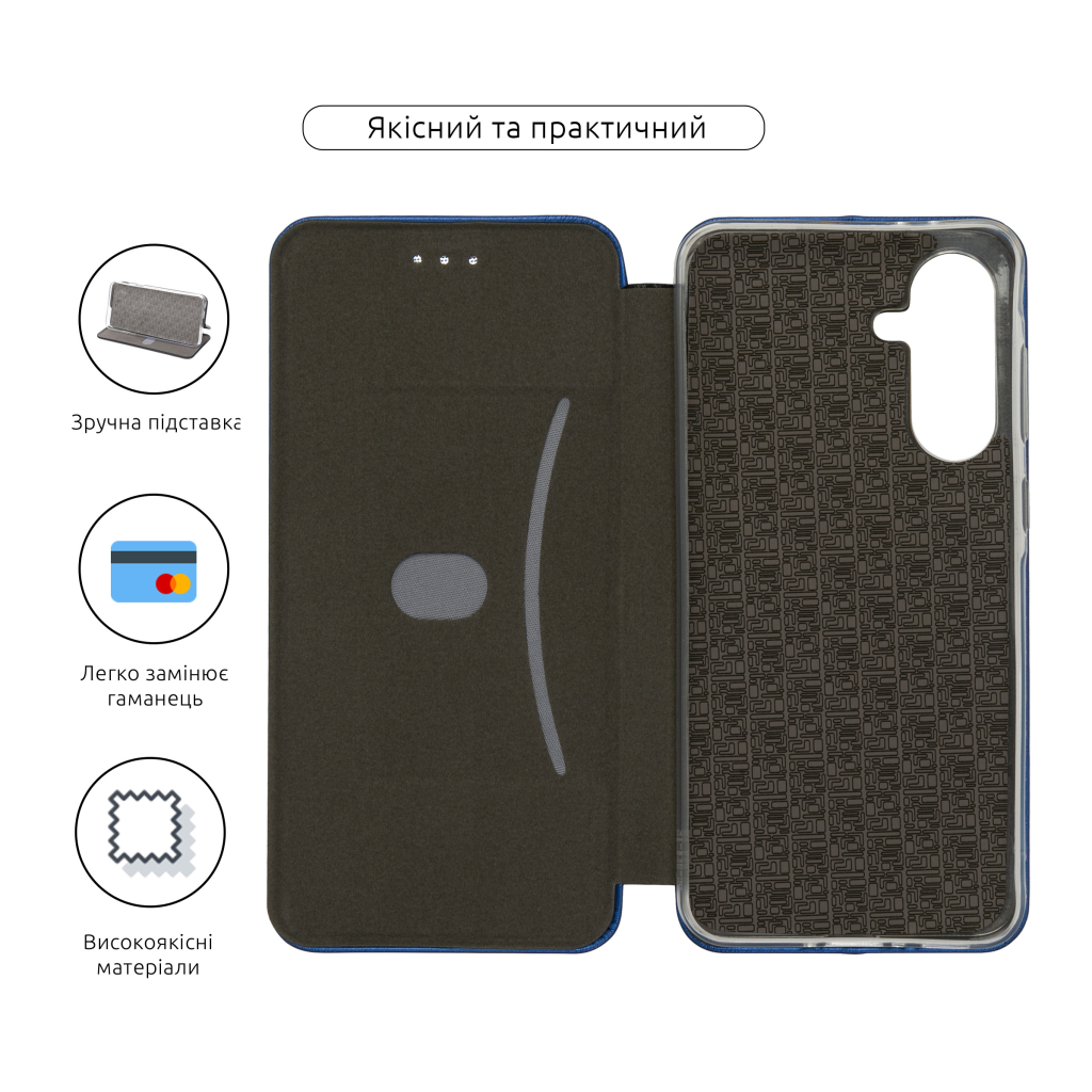 Чохол до мобільного телефона Armorstandart G-Case Samsung A56 5G Blue (ARM83059) - зображення 3