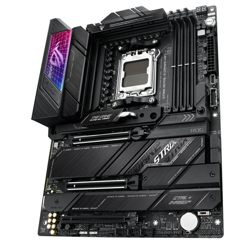 Материнська плата ASUS ROG STRIX X670E-E GAMING WIFI - зображення 6