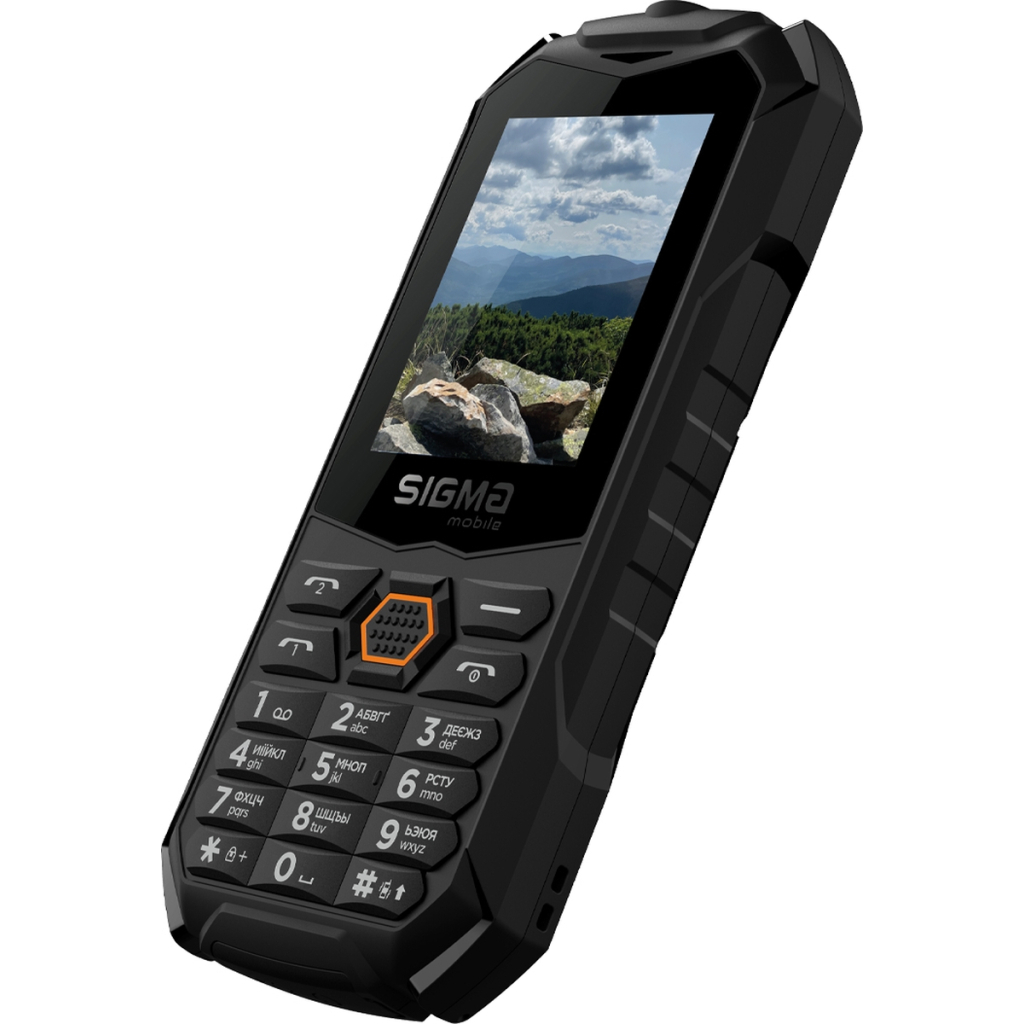Мобільний телефон Sigma X-treme PV68 Black Orange (4827798738221) - зображення 6