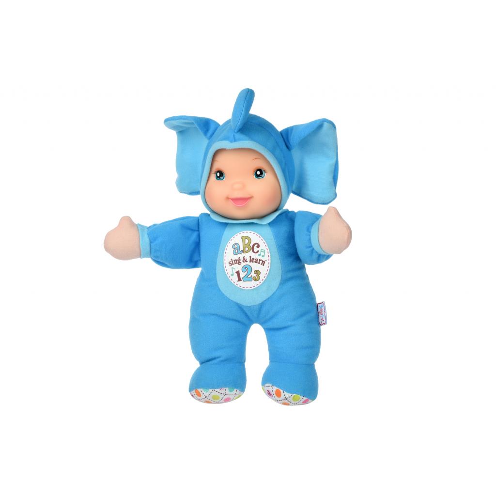Лялька Baby’s First Sing and Learn Співай та вчись (блакитний Слоник) (21180-1) - зображення 1