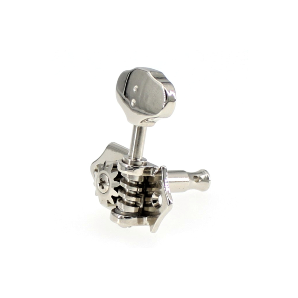 Кілки для гітари Graph Tech PRN-3422-N0 Acoustic 3+3 Butterbean Button Nickel (235526) - зображення 2