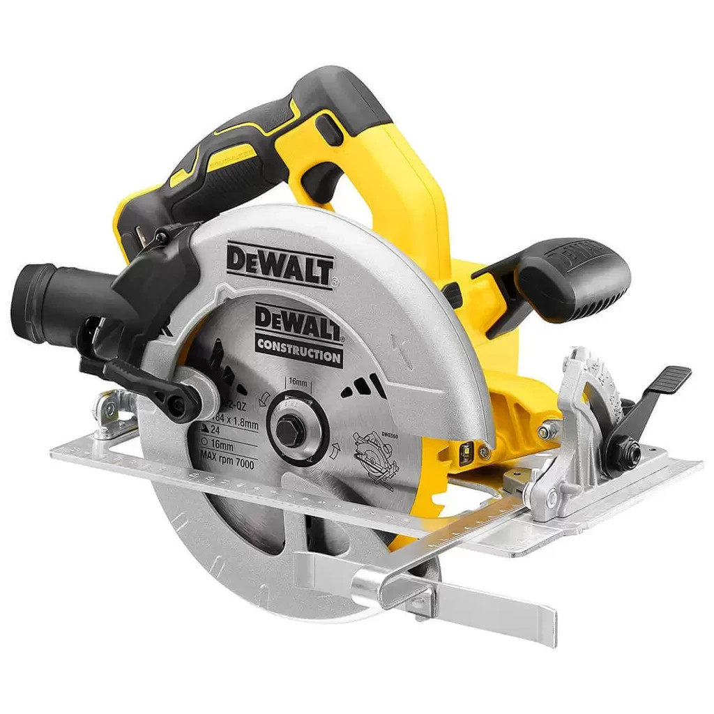 Дискова пила DeWALT 18В XR Li-Ion, диск 184х16 мм (без АКБ та ЗП) (DCS570N) - зображення 5