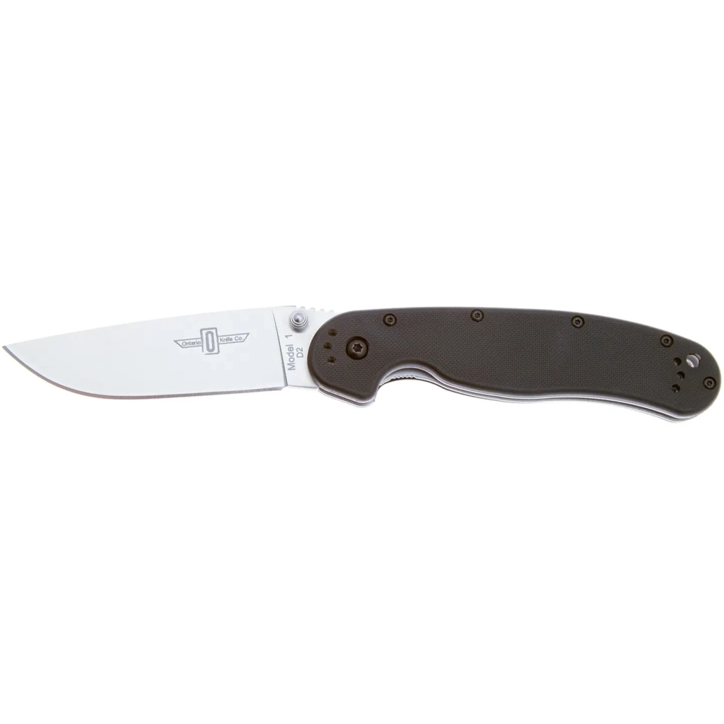 Ніж Ontario Knife RAT I D2 Black (ON8867) - зображення 1