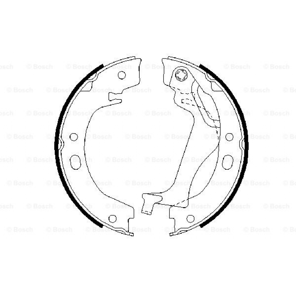 Гальмівні колодки Bosch 0 986 487 713 - зображення 5