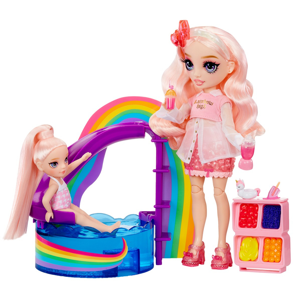 Лялька Rainbow High Веселкове свято в басейні (522249) - зображення 10