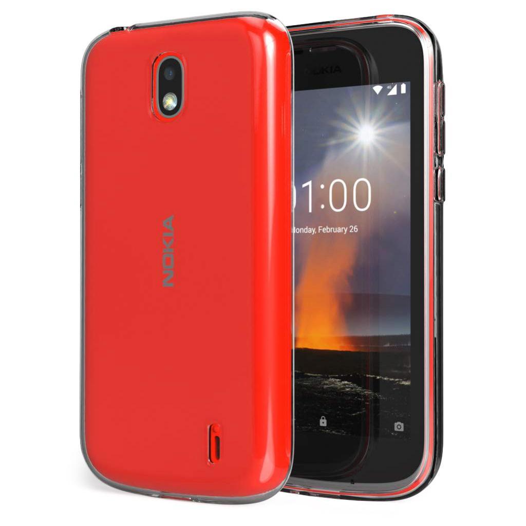 Чохол до мобільного телефона Laudtec Nokia 1 Clear tpu (Transperent) (LC-N1T) - зображення 3