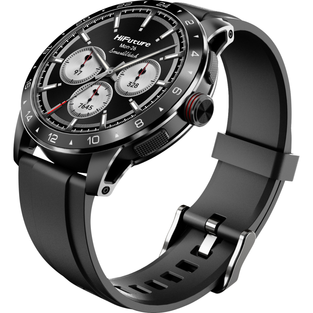Смарт-годинник HiFuture flex 2 black (flex2.black) - зображення 4