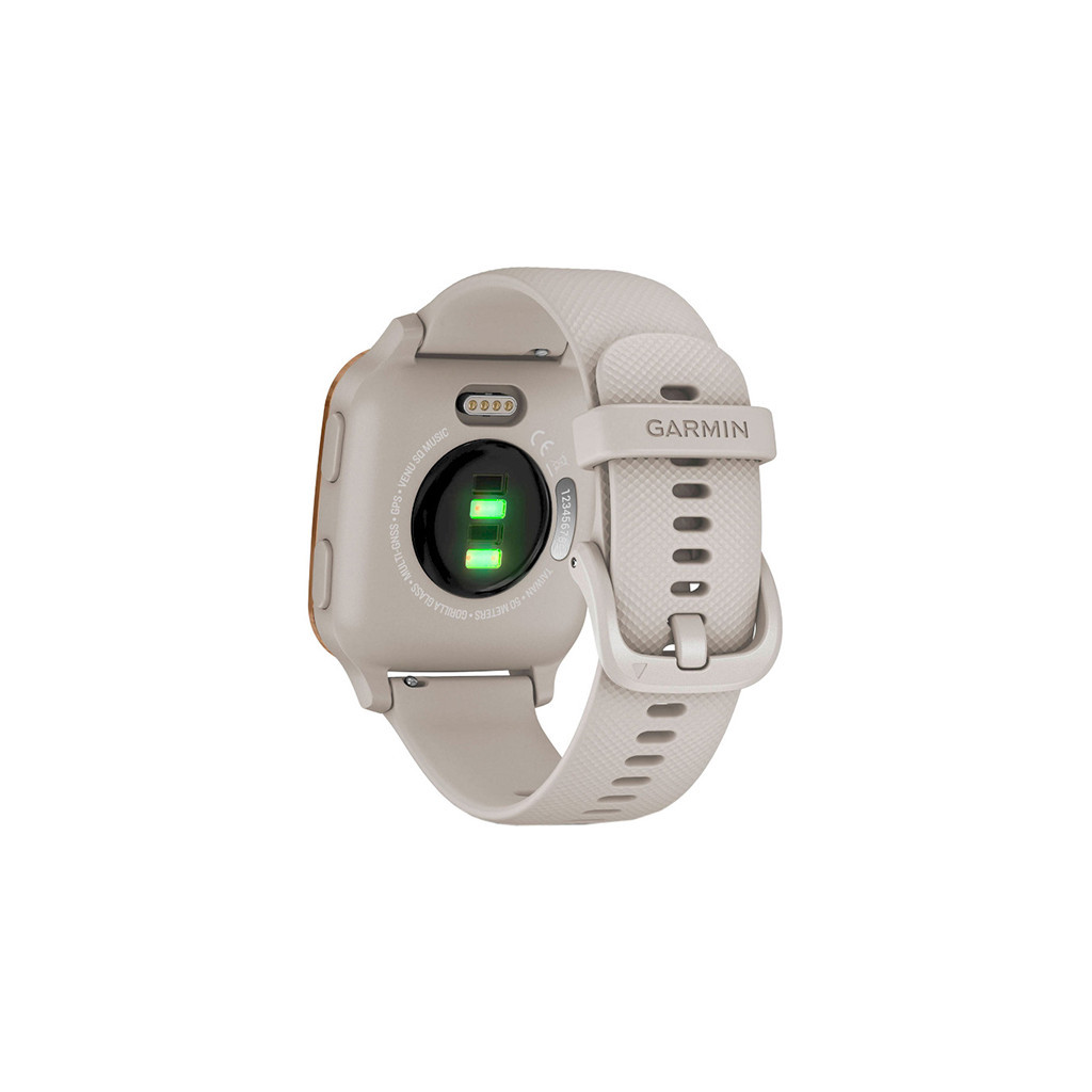Смарт-годинник Garmin Venu Sq, Music, Light Sand/Rose Gold (010-02426-11) - зображення 6