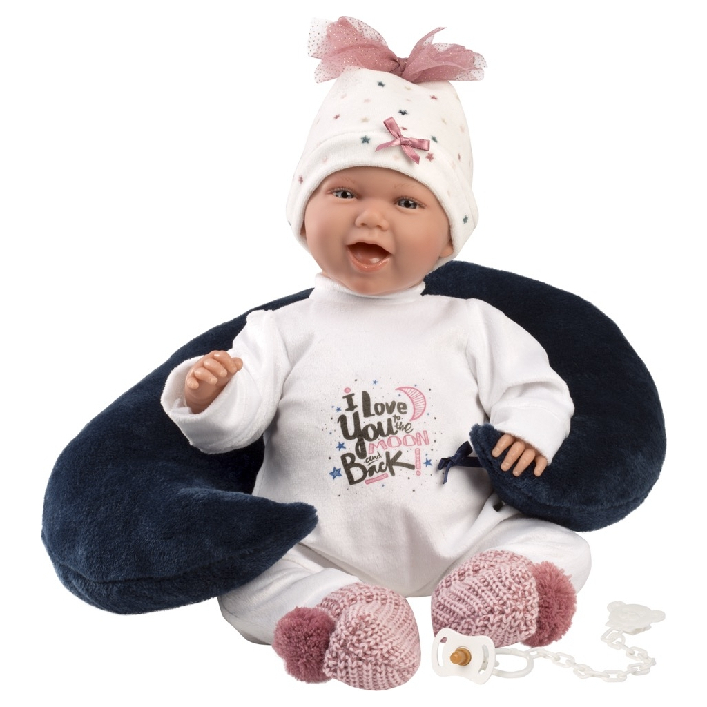 Лялька Llorens Lalo Llorona Mantita Ratita, 40 см (74050) - зображення 1