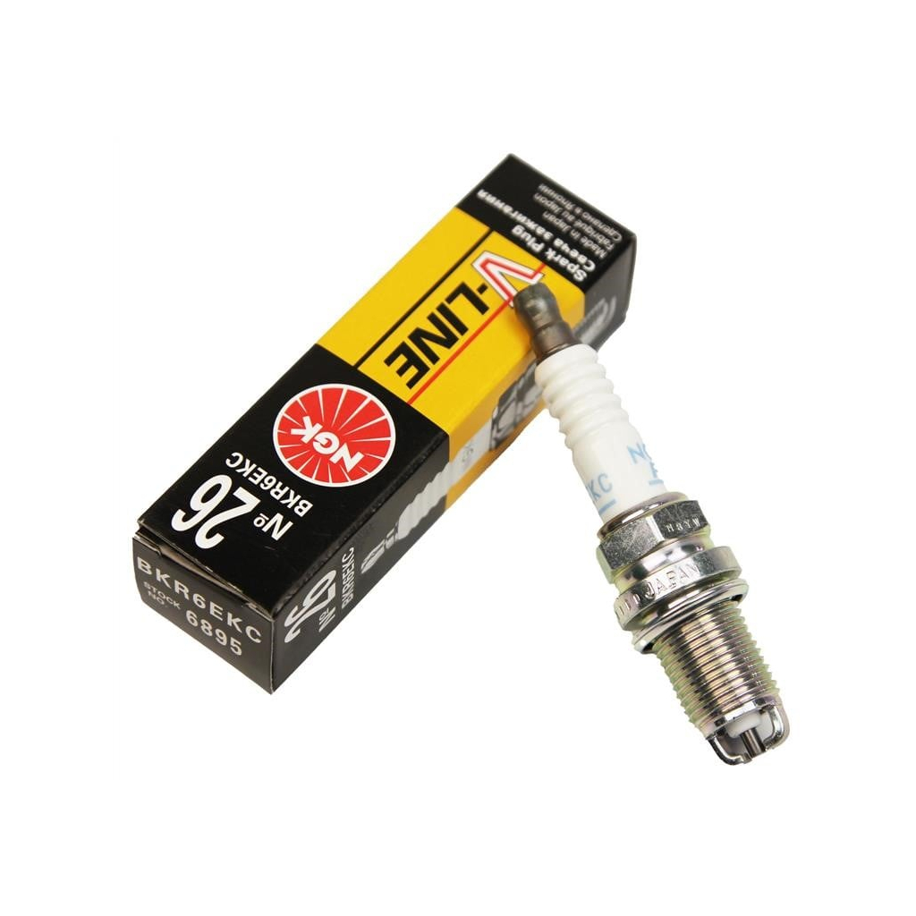 Свічка запалювання NGK 6895 BKR6EKC - зображення 4