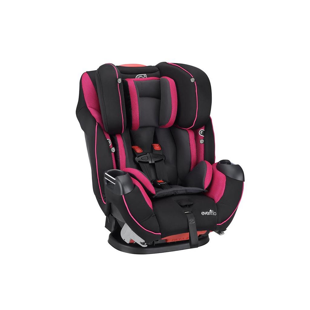 Автокрісло Evenflo Symphony ELITE Raspberry Sorbet (032884192540) - зображення 3