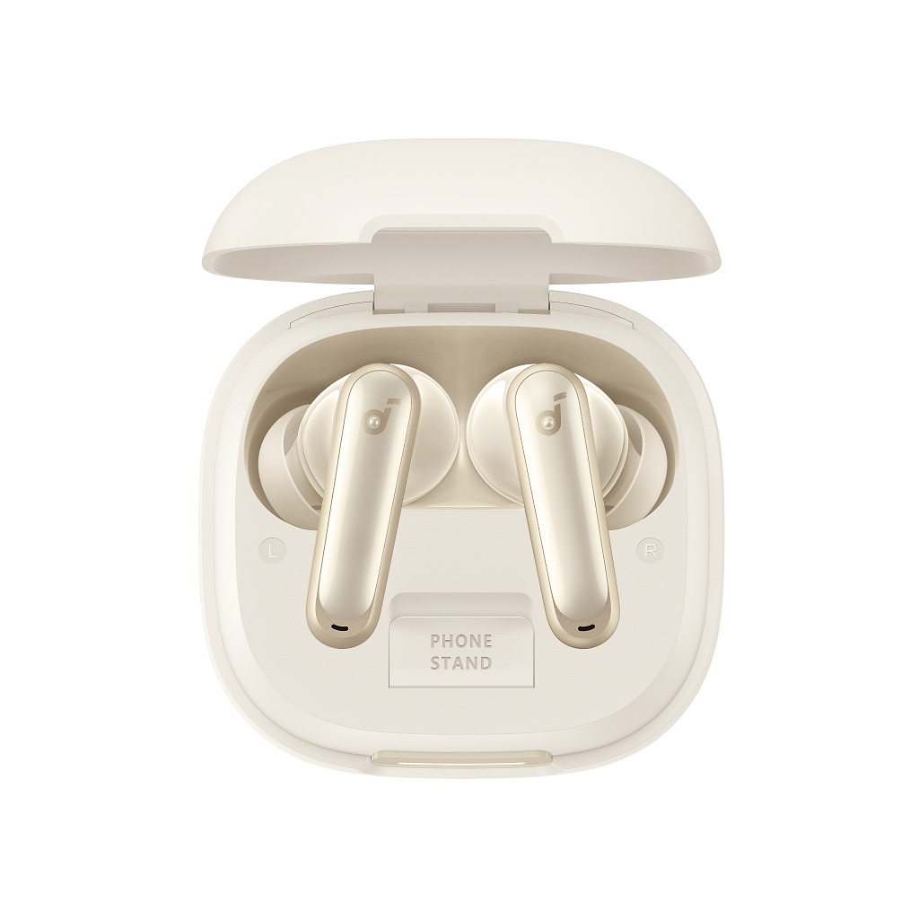 Навушники Anker SoundCore P40i TWS Oat White (A3955G21) - зображення 9