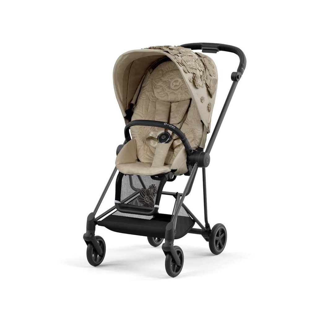 Набір текстилю для коляски Cybex Mios Simply Flowers Beige (521002875) - изображение 2