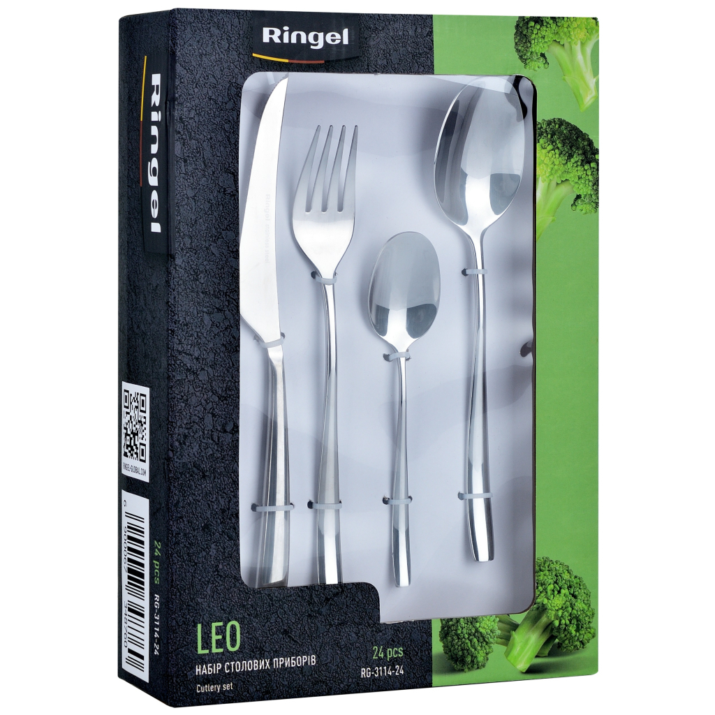 Набір столових приборів Ringel Leo 24 предмети (RG-3114-24) - изображение 7