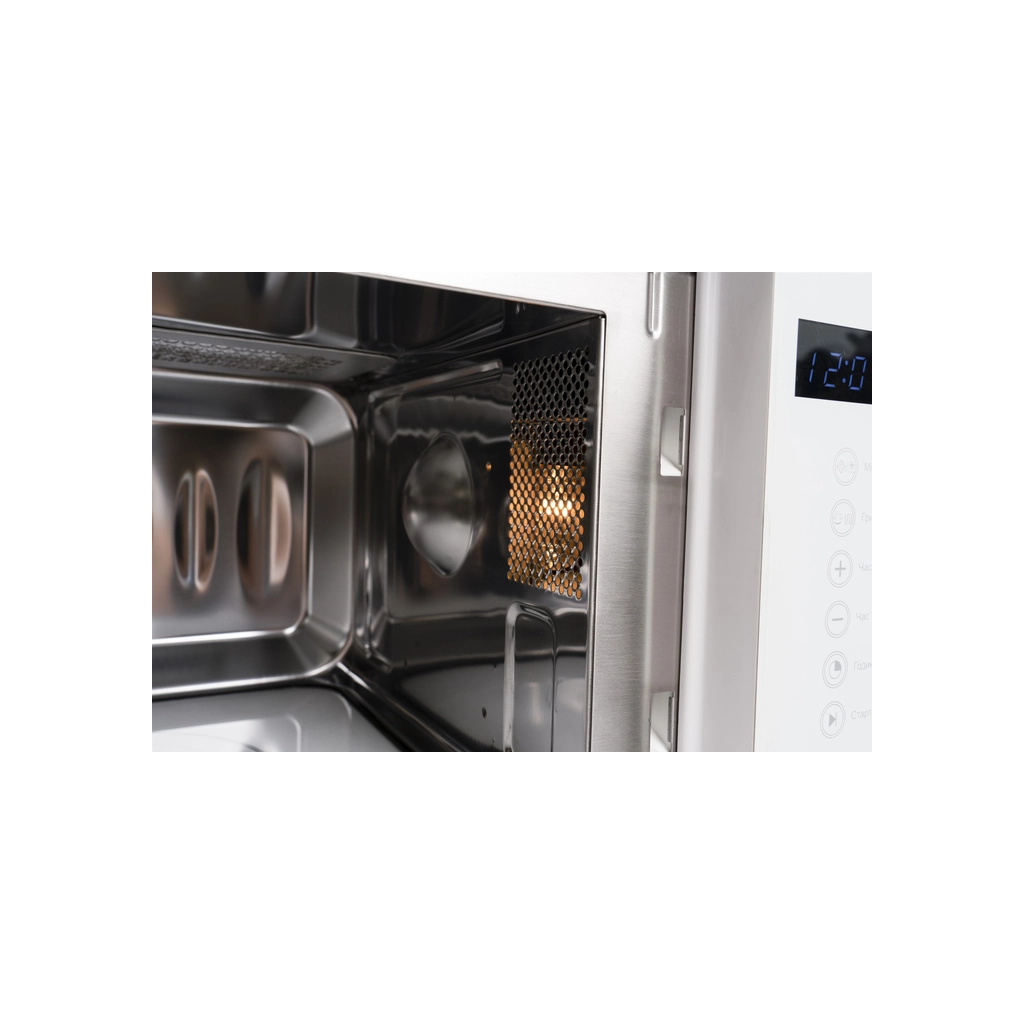 Мікрохвильова піч Ventolux MWBI 20 G WH TC FS - зображення 6