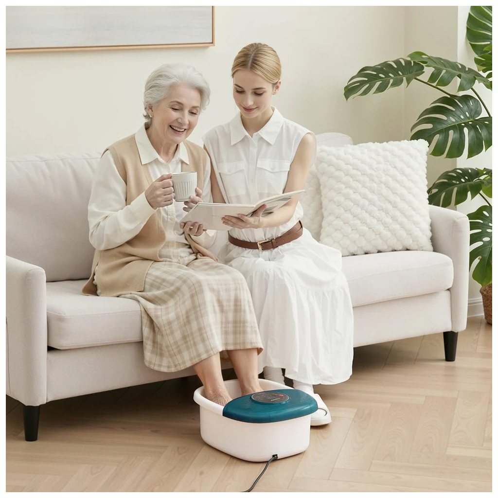 Масажна ванночка для ніг NAIPO XKAM-SPA18 зелений - изображение 3