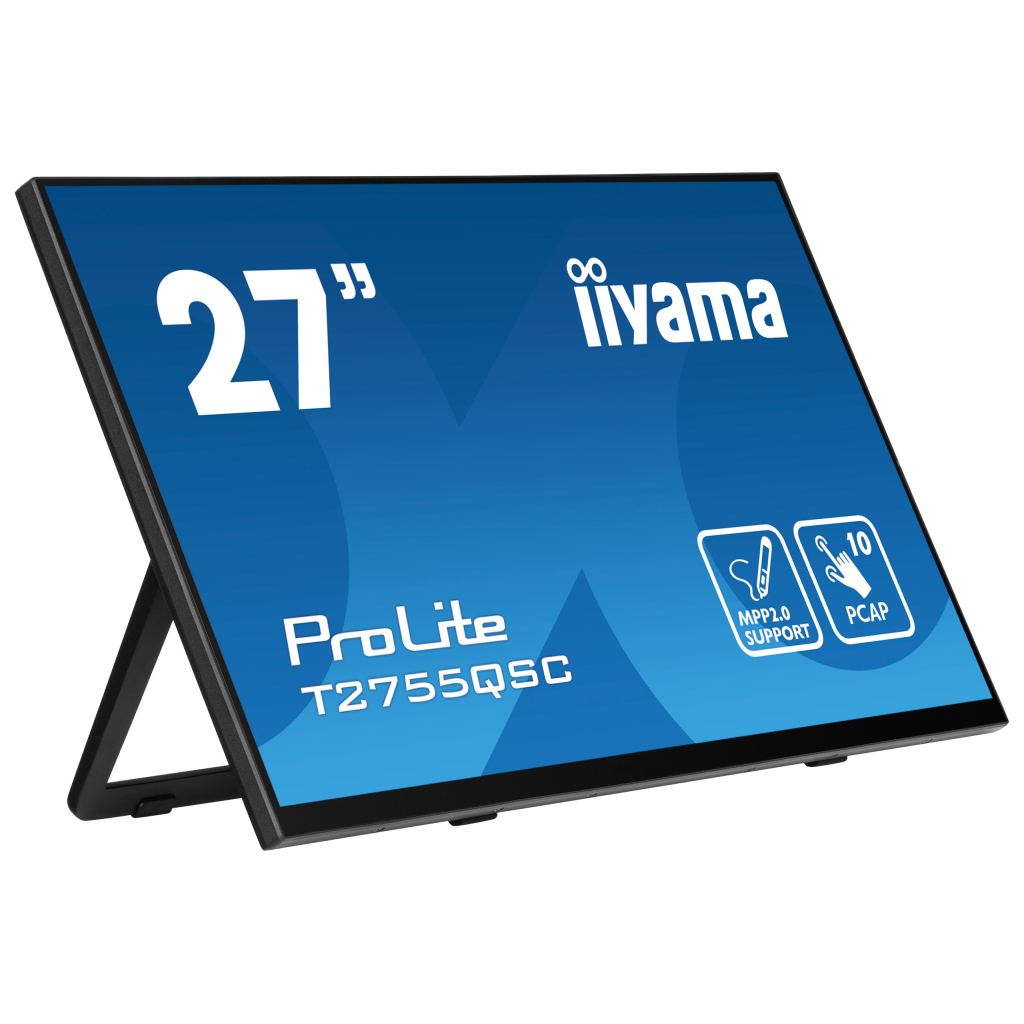 Монітор iiyama T2755QSC-B1 - зображення 2