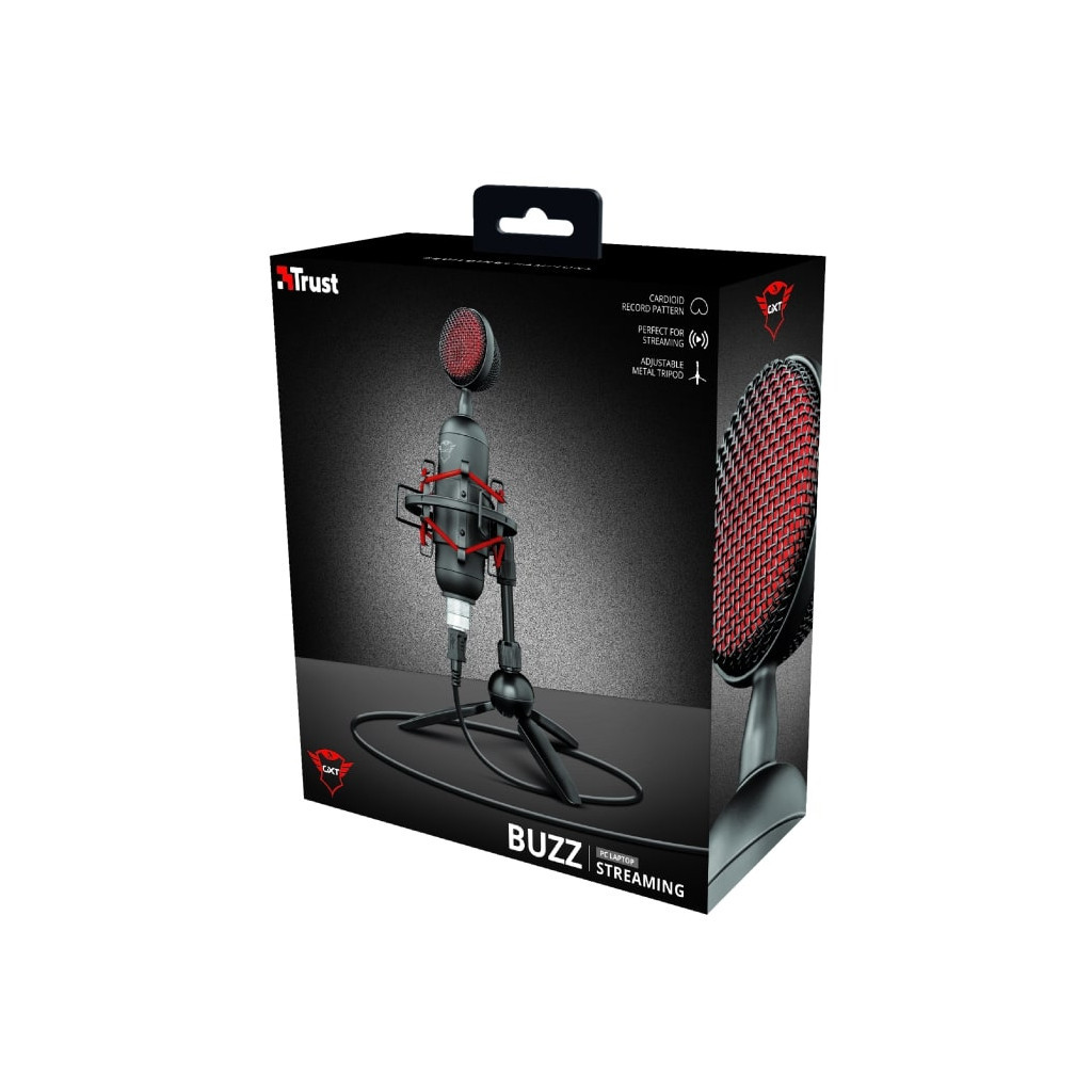 Мікрофон Trust GXT 244 Buzz USB Streaming Microphone Black (23466) - зображення 11