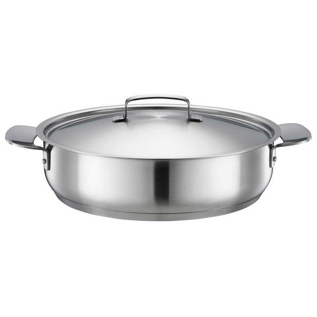 Сотейник Fiskars All Steel глибокий матовий 28 см (1064749) - зображення 1