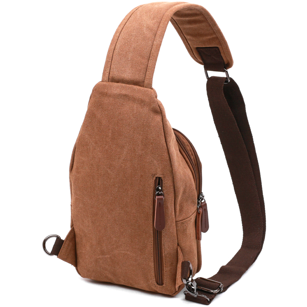 Сумка Vintage Чоловіча через плече Коричнева (20389) - зображення 5