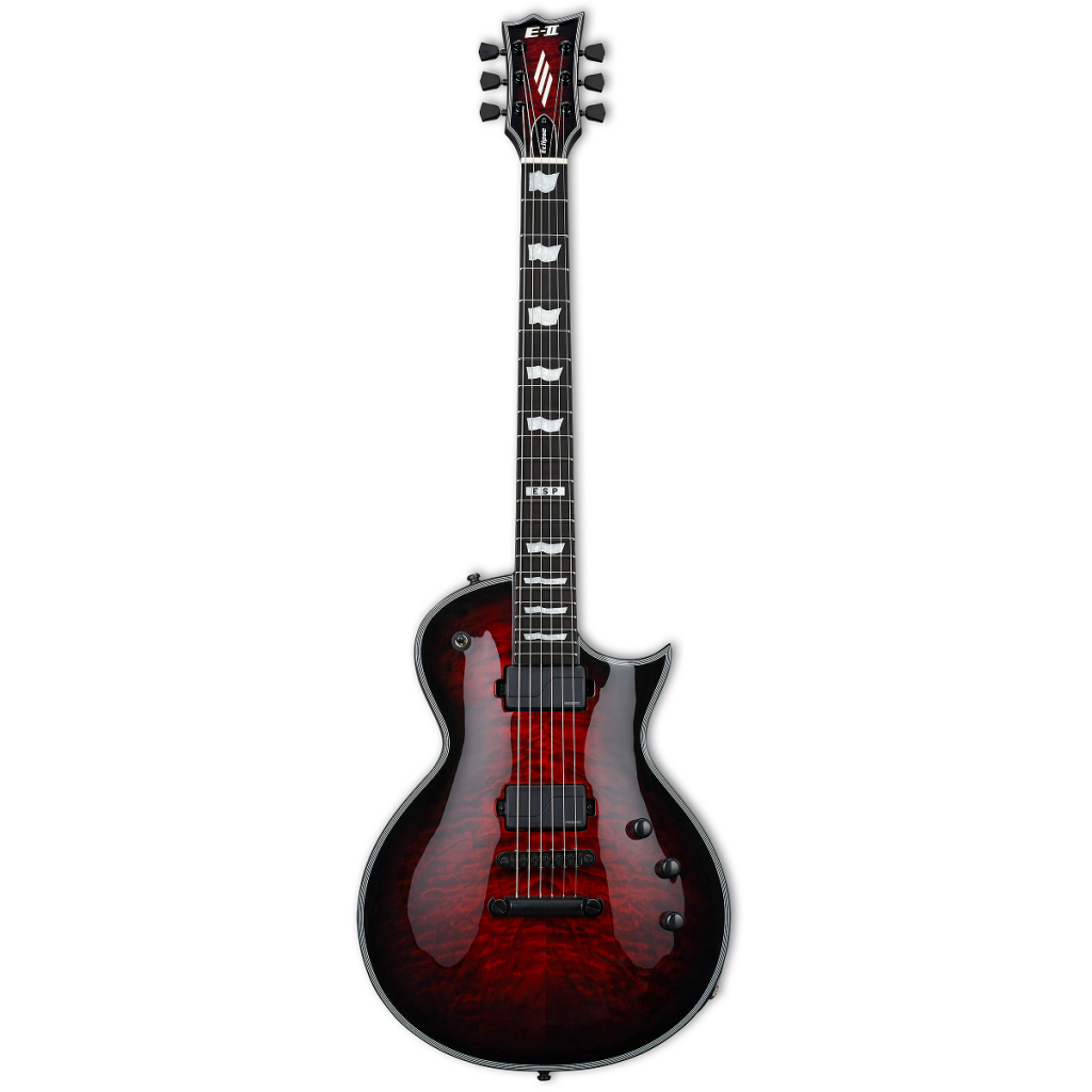 Електрогітара ESP E-II Eclipse QM See Thru Black Cherry Sunburst - зображення 1
