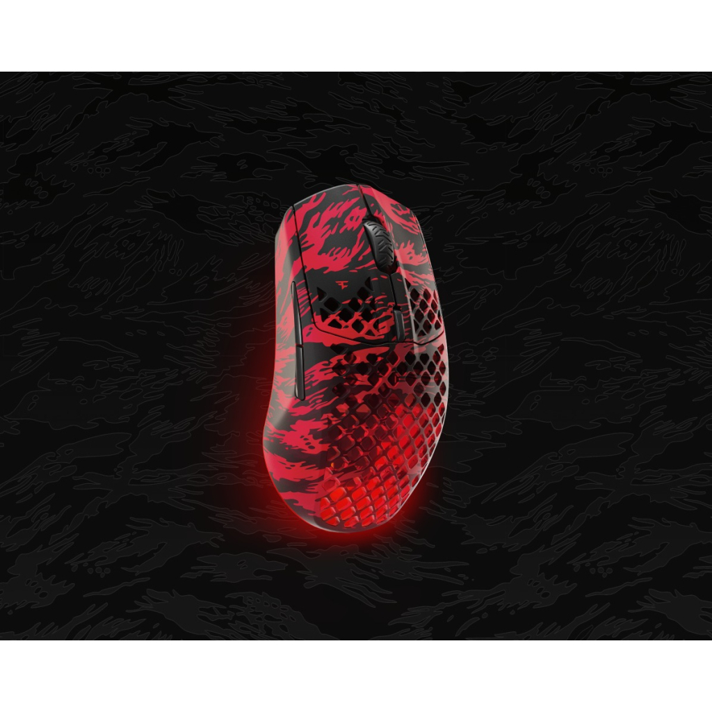 Мишка SteelSeries Aerox 3 Bluetooth RGB Faze Clan Edition Red (62609) - зображення 6