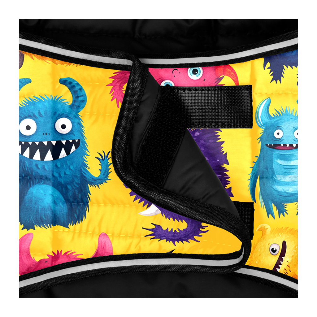 Курточка для тварин WAUDOG Clothes Накидка Мохнаті монстри XS (502-4050) - зображення 4