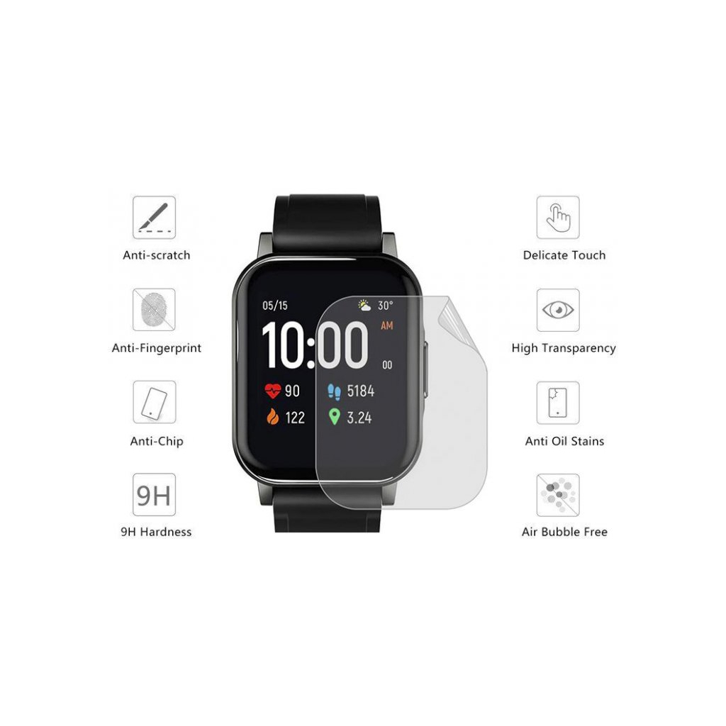 Плівка захисна Drobak Hydrogel Xiaomi Mi Watch Lite(2 шт) (313142) (313142) - зображення 2
