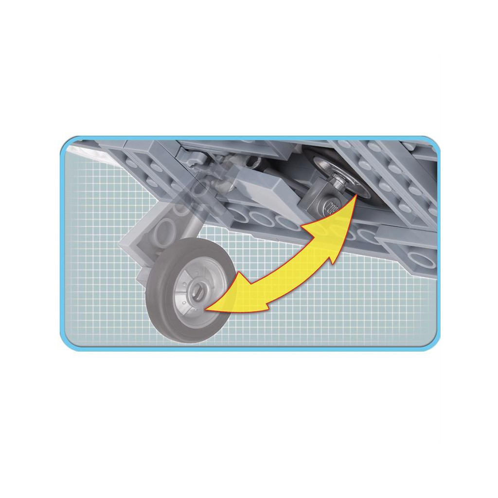 Конструктор Cobi SMALL ARMY WWII ЛІТАК ЯК-1М (5902251055240) (397618) - зображення 7