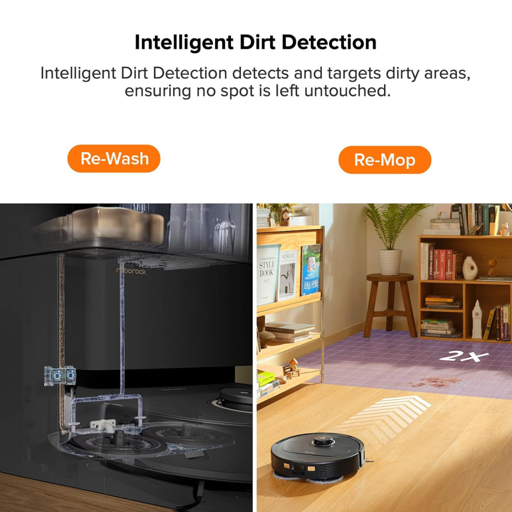 Пилосос Roborock Q REVO PRO BLACK (QRP52-00) - изображение 11