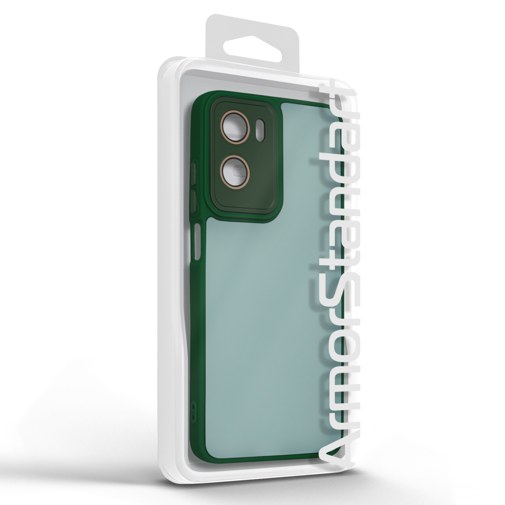 Чохол до мобільного телефона Armorstandart ShadeX Motorola G05 / E15 Dark Green (ARM83016) - зображення 3