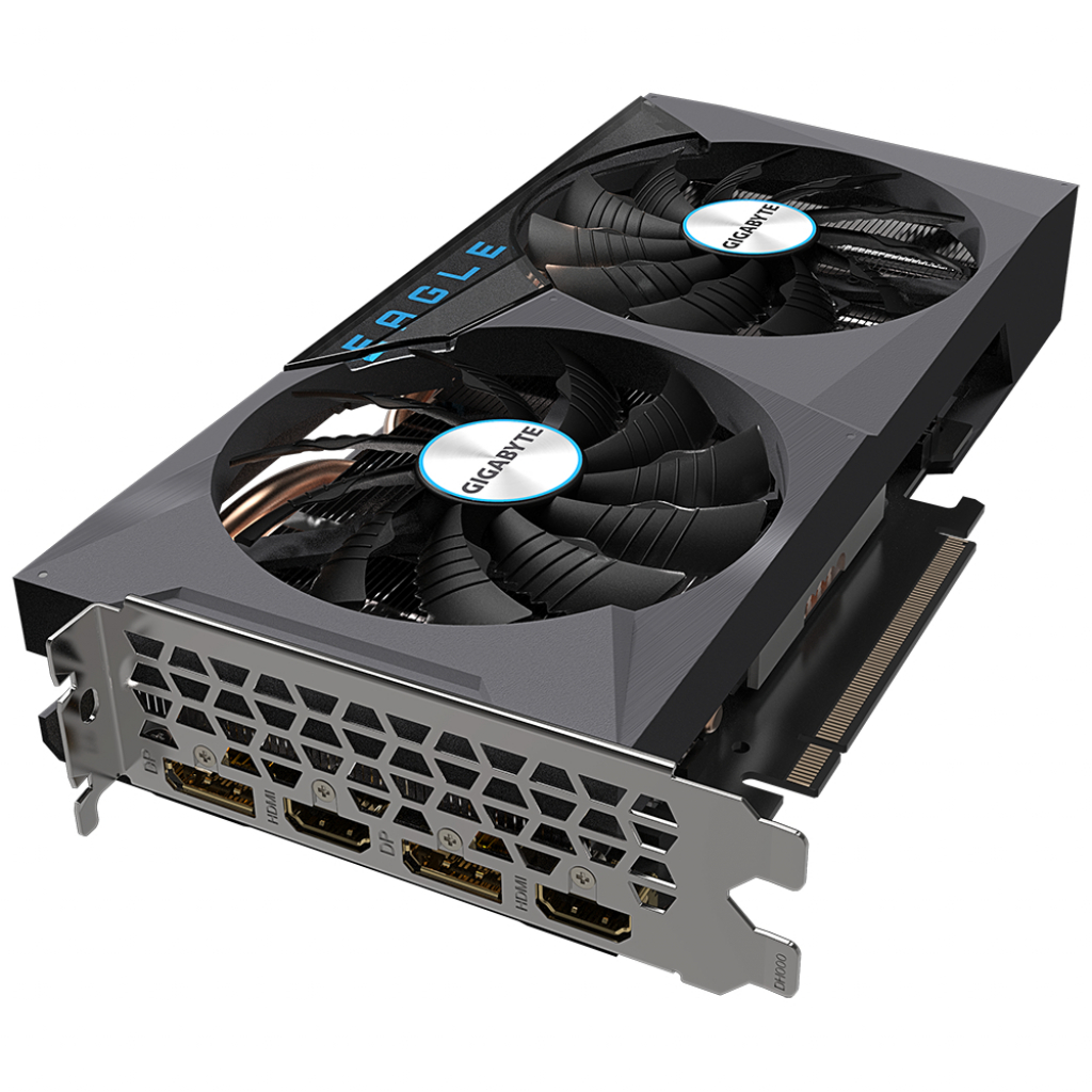 Відеокарта GIGABYTE GeForce RTX3060Ti 8Gb EAGLE 2.0 LHR (GV-N306TEAGLE-8GD 2.0) - зображення 4