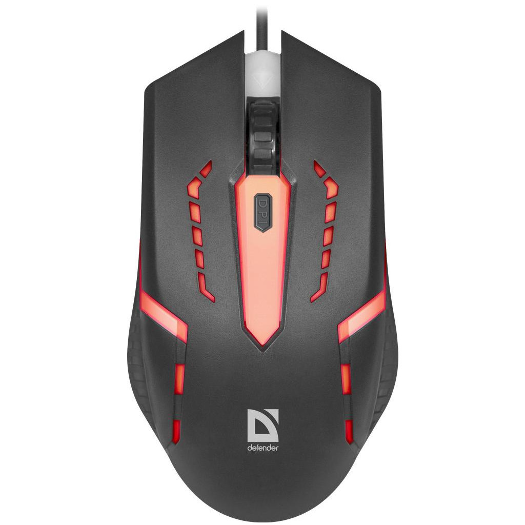 Мишка Defender Hit MB-601 Black (52601) - зображення 4