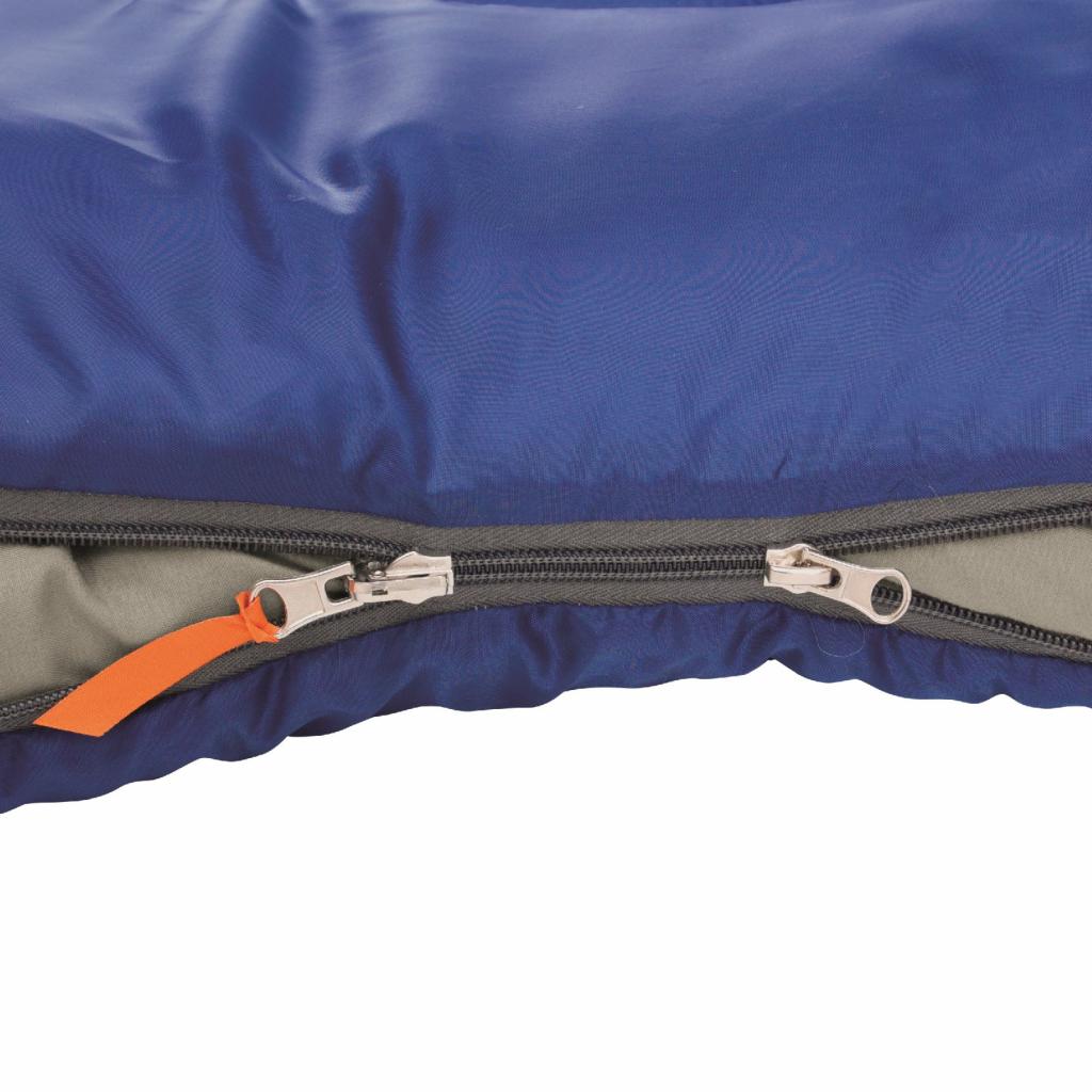 Спальний мішок Easy Camp Cosmos/+8°C Blue (Right) (928325) - зображення 4
