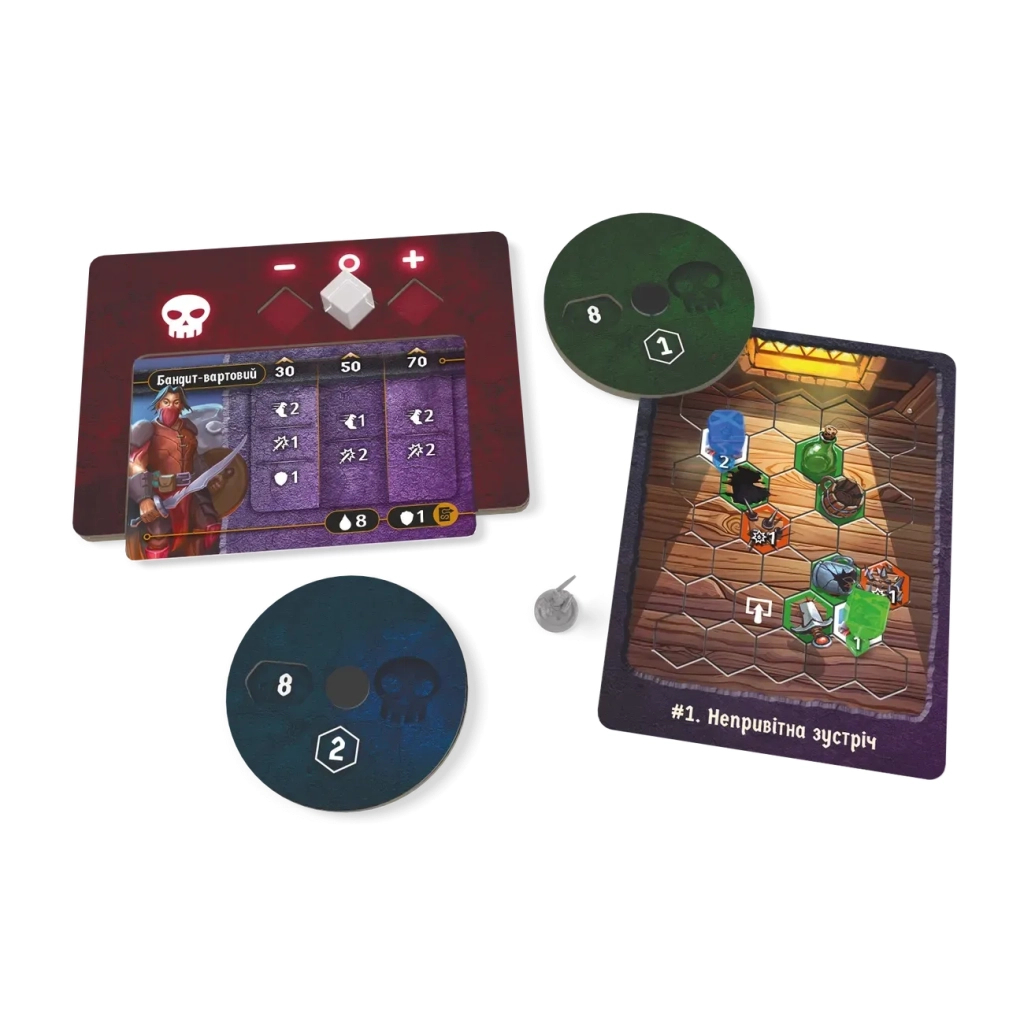 Настільна гра Lord of Boards Темна гавань. Ґудзики та комахи (Gloomhaven: Buttons & Bugs) (укр.) (LOB2501UA) - зображення 4