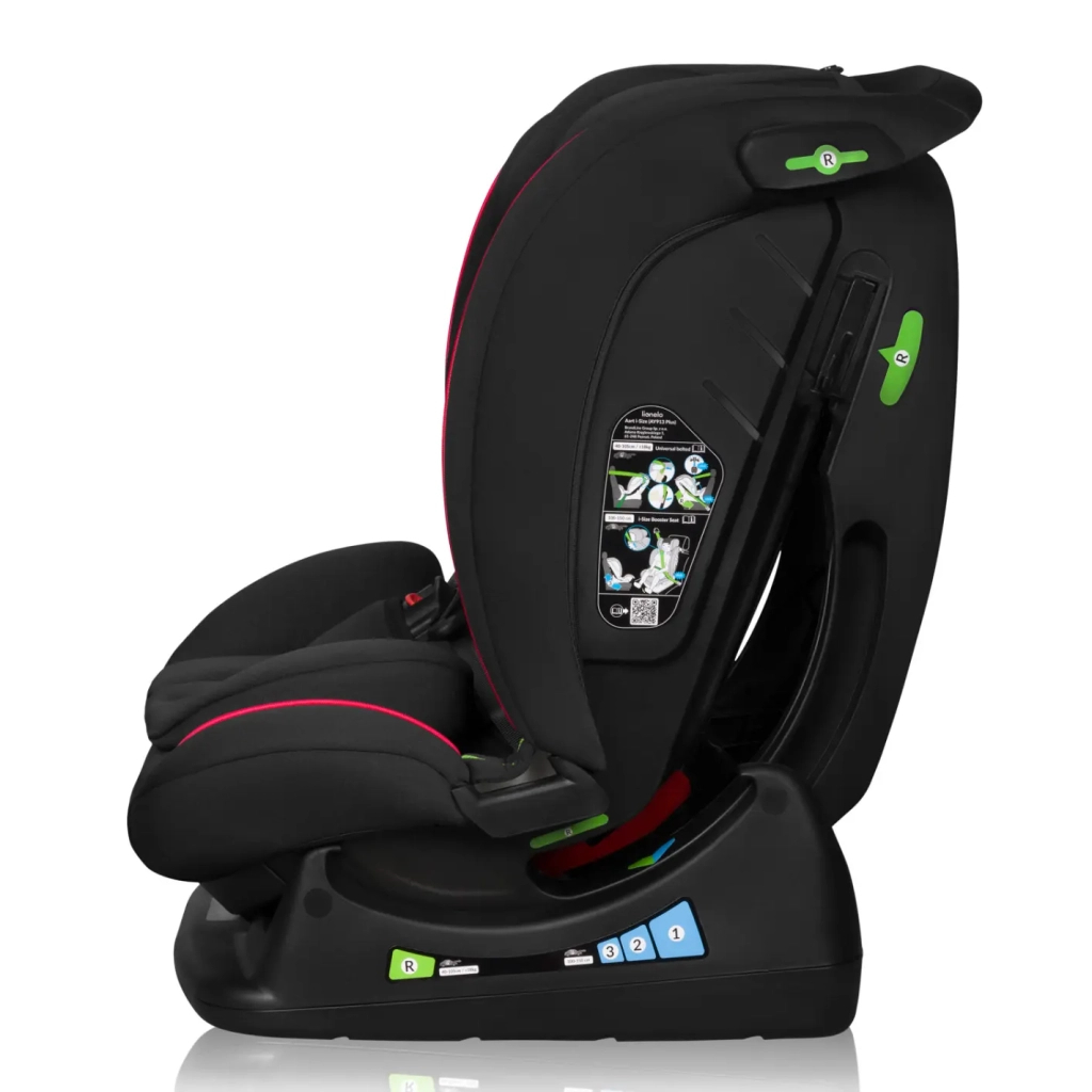 Автокрісло Lionelo Aart I-Size Black Carbon Red (LO-AART I-SIZE BLACK CARBON RED) - изображение 8