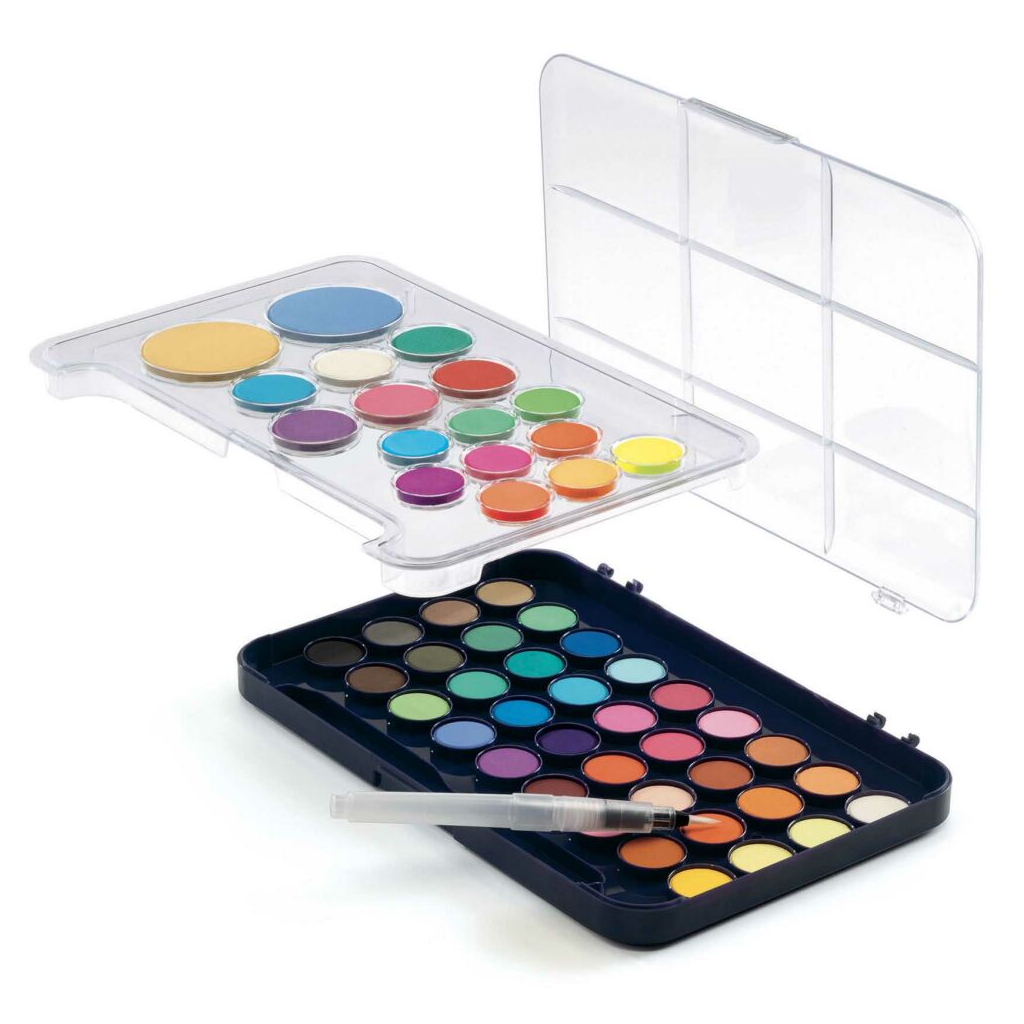 Гуашеві фарби Djeco Палітра художника (DJ09784) - зображення 1