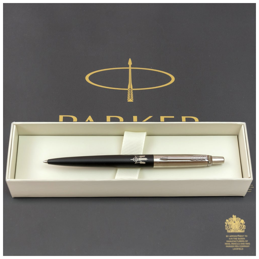 Ручка кулькова Parker JOTTER 17 UKRAINE Бонд Street Black CT BP Тризуб із колосків (16232_T059w) - зображення 5