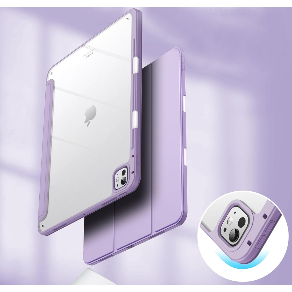 Чохол до планшета BeCover Soft Edge TPU Apple iPad Pro 13" M4 2024 Purple (711719) - зображення 3