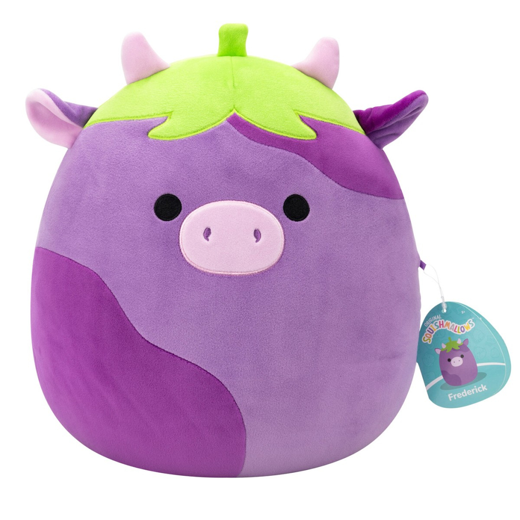 М'яка іграшка Squishmallows Корівка-баклажан Фредерік 30 см (SQCR07969) - зображення 7