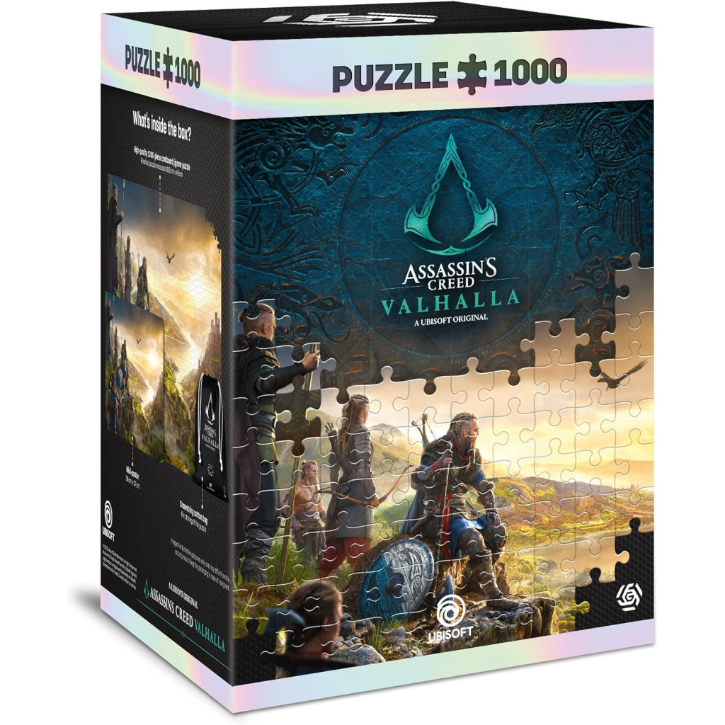Пазл GoodLoot Assassins Creed Valhalla: Vista of England 1000 елементів (5908305240457) - зображення 3