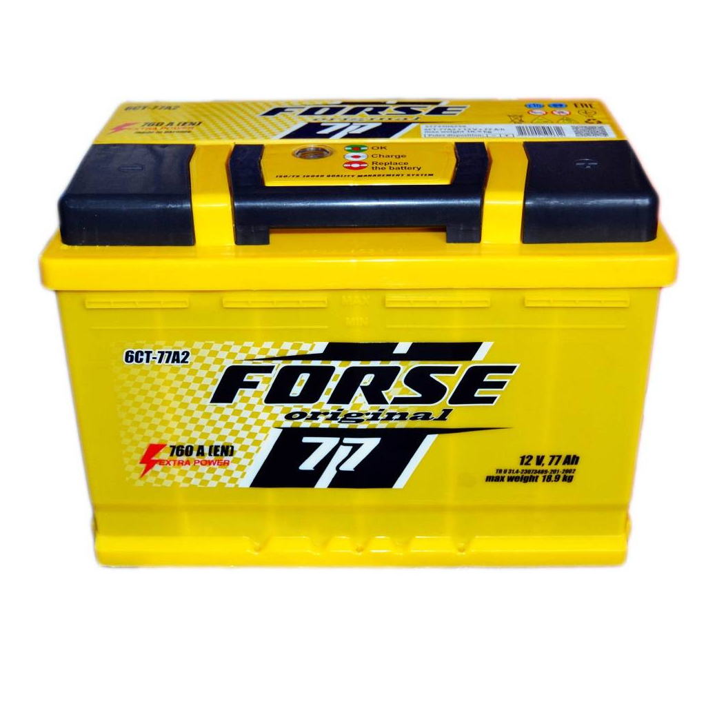 Акумулятор автомобільний Forse Ista 77Аh (000023095) - зображення 1