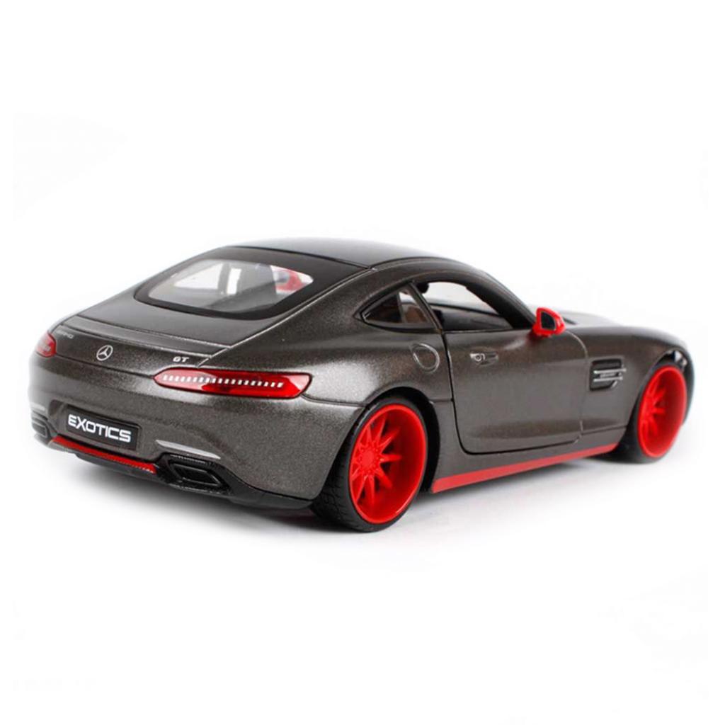 Машина Maisto Mercedes - AMG GT сірий металік - тюнінг (1:24) (32505 met. grey) - зображення 2