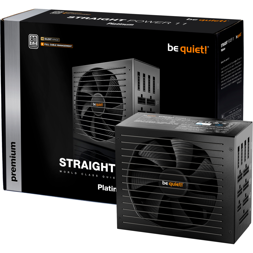 Блок живлення Be quiet! 1000W Straight Power 11 Platinum (BN309) - изображение 4