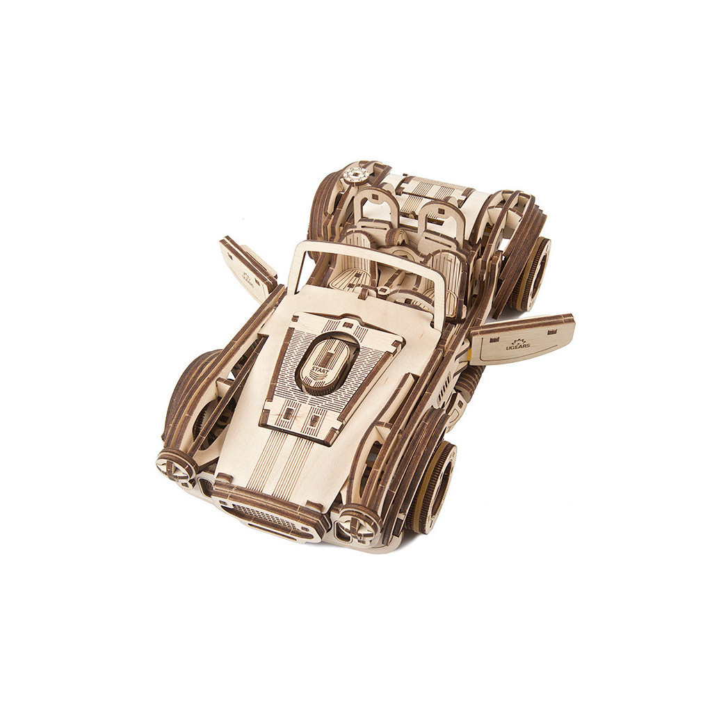 Конструктор Ugears Дріфт Кобра Гоночний автомобіль (70161) - зображення 8