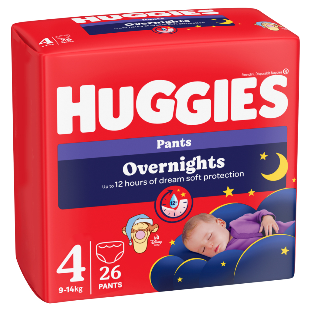 Підгузки Huggies Overnights Pants Трусики 4 9-14 кг 26 шт. (5029053581088) - зображення 1